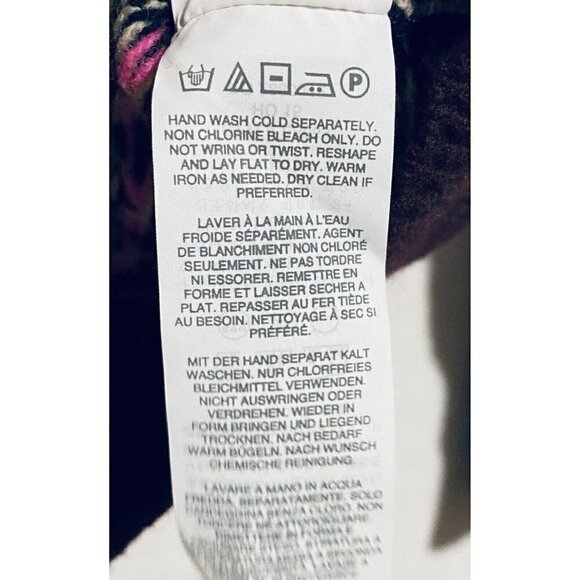 J Crew Sweater Womens Small Fair Isle Lambs Wool Sequin Crew Neck Pullover E5663 - Picture 7 of 9